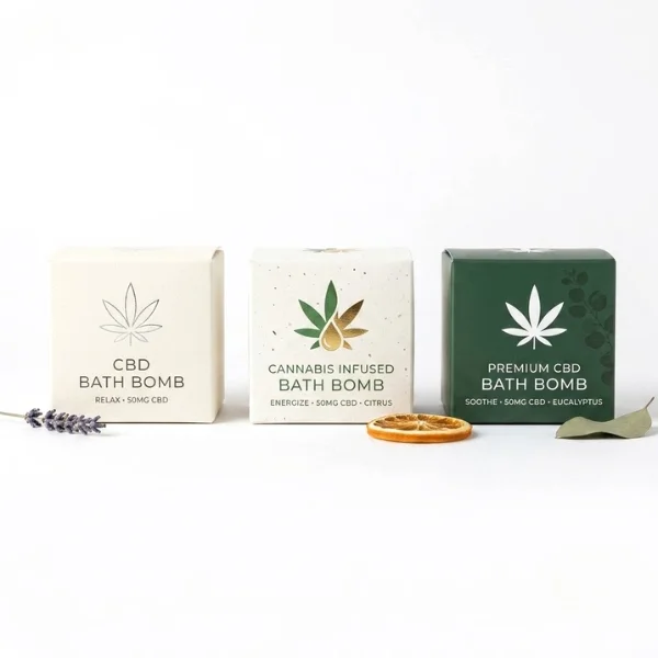 CBD Bath Bomb Boxes